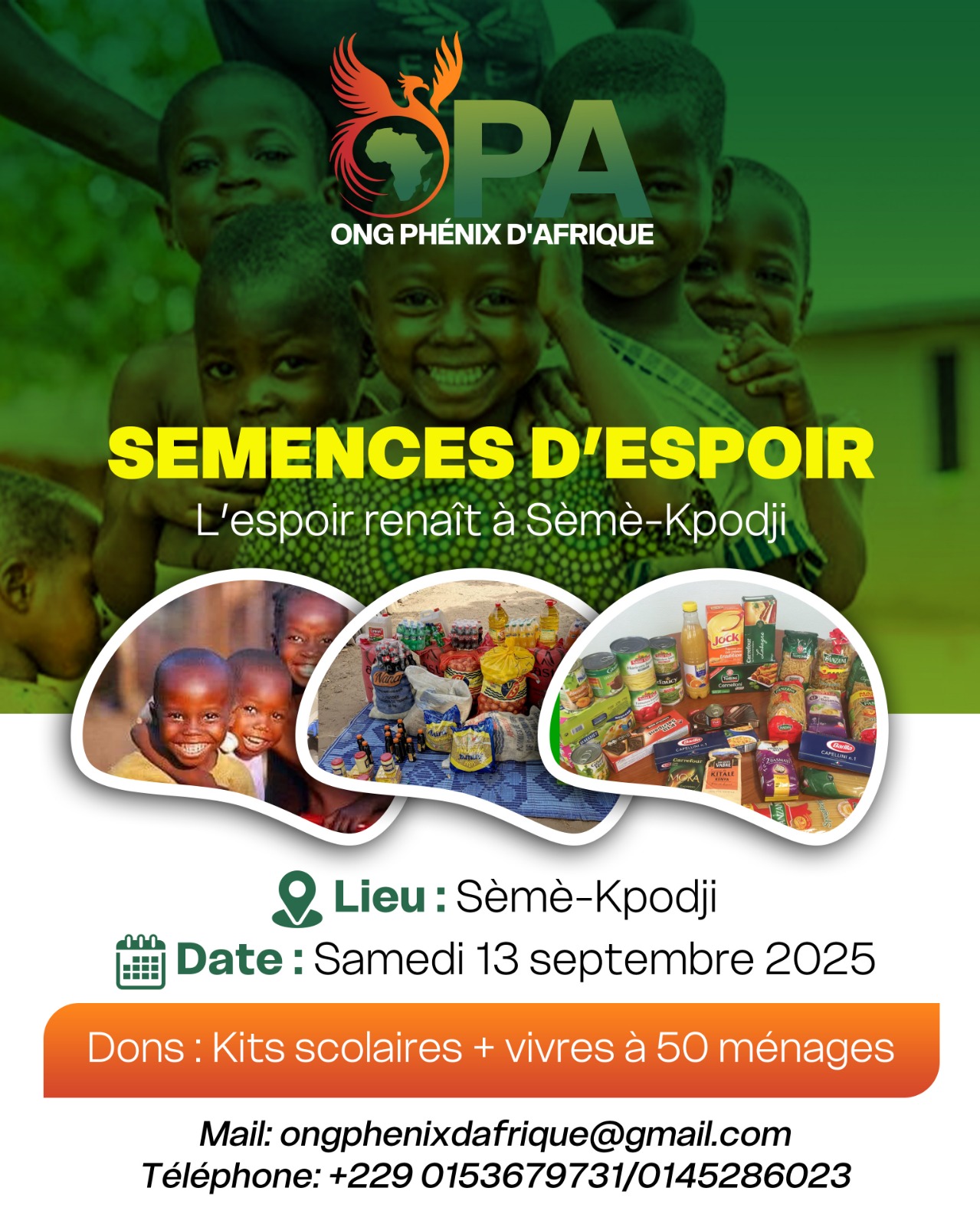 Semences d’Espoir : l’espoir renaît à Sèmè-Kpodji