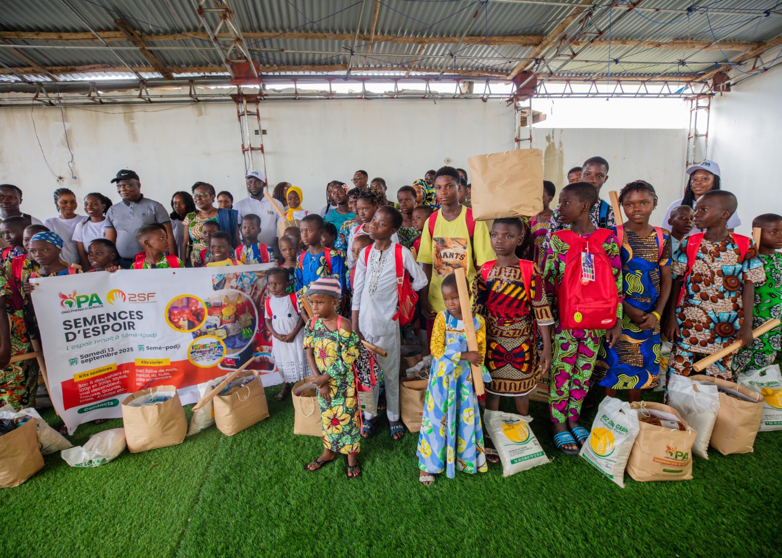 🌱 Semences d’Espoir : l’espoir renaît à Sèmè-Kpodji